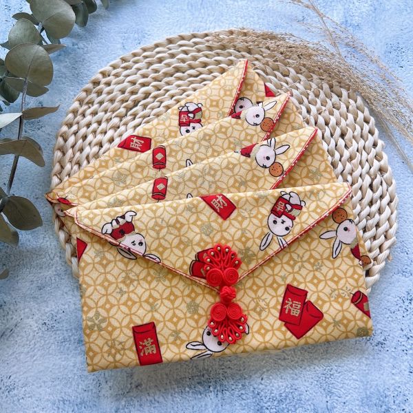 兔年燙金紅包袋 
