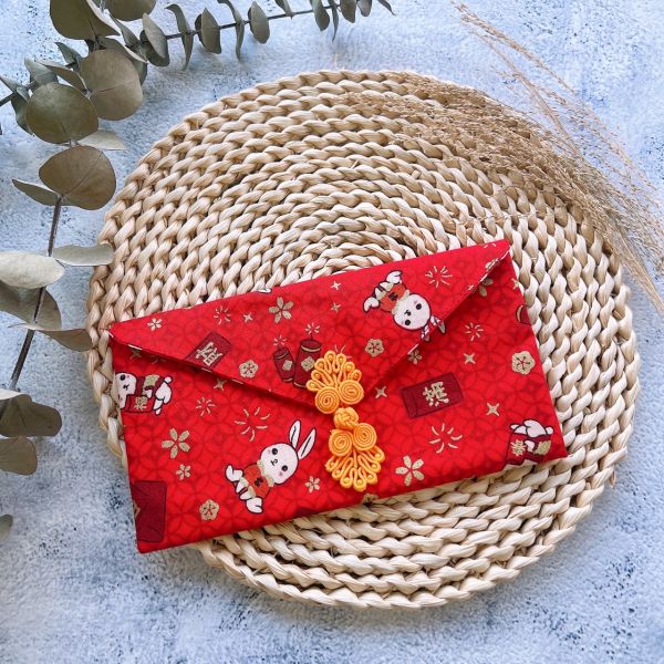 兔年燙金紅包袋 