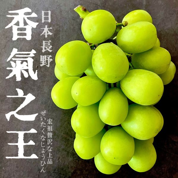 日本長野｜香氣之王｜麝香葡萄 日本長野｜香氣之王｜麝香葡萄