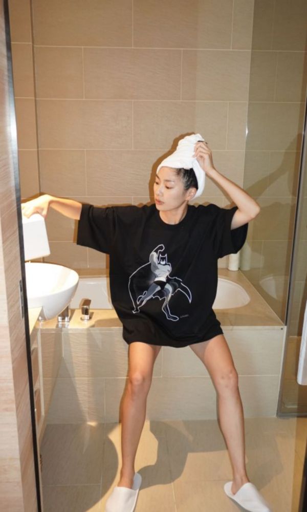 高譚市蝙蝠俠 蝙蝠俠卡通男女可穿大ＴＥＥ