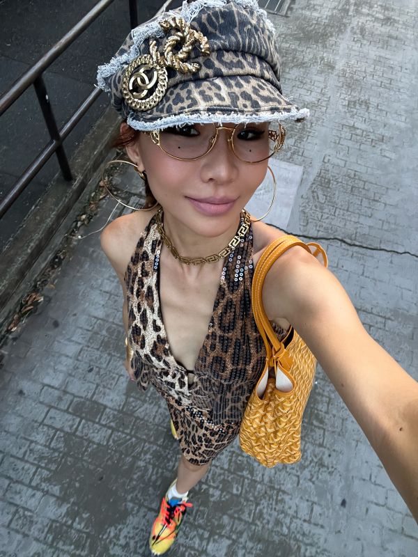 豹紋亮片系列（可分開） 居家感蝸牛褲