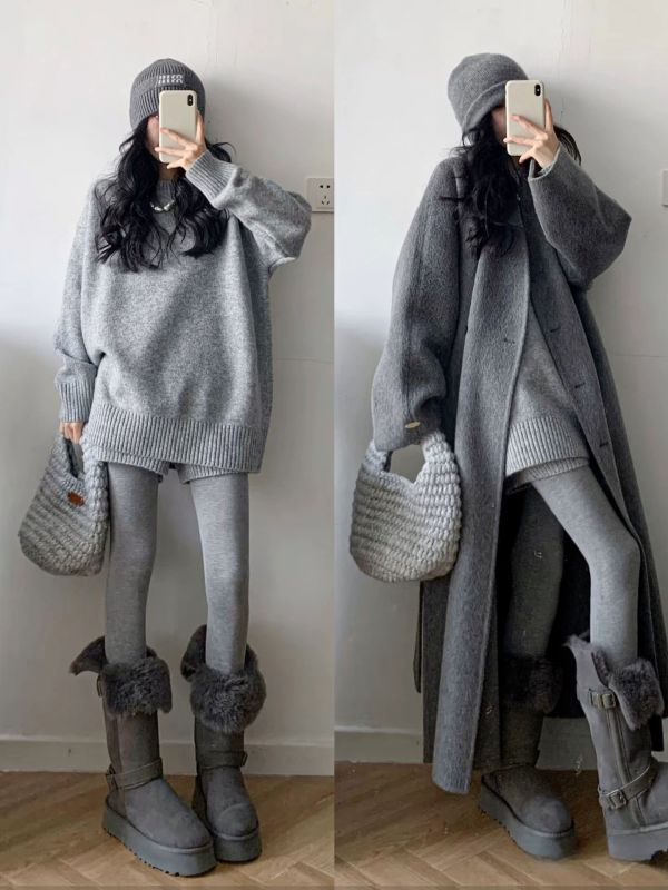 瞬間長腿氣質雪靴 