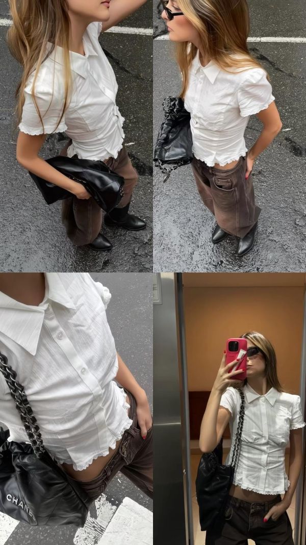 北美氣質褲裙套裝（可分開） 