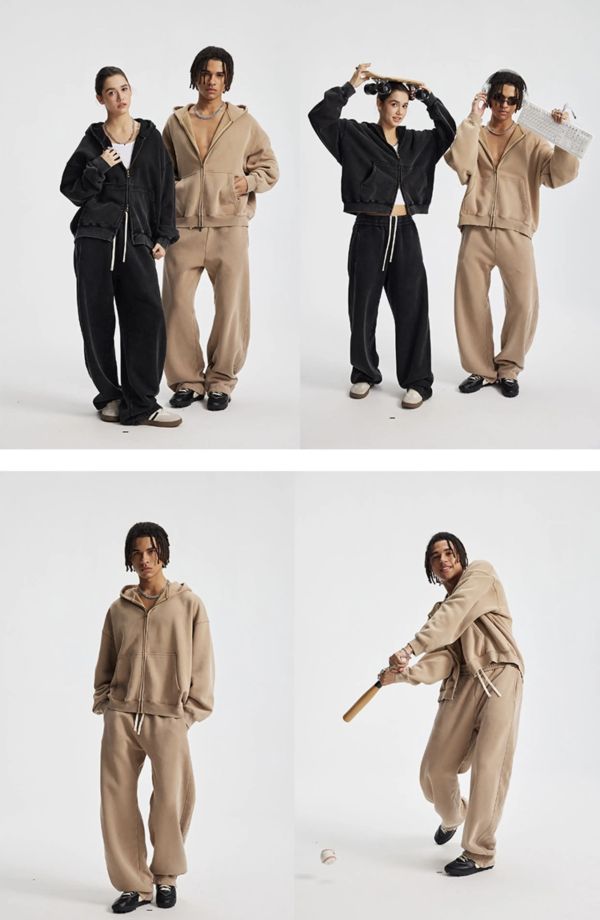 男女做舊運動套裝（可分開買） 