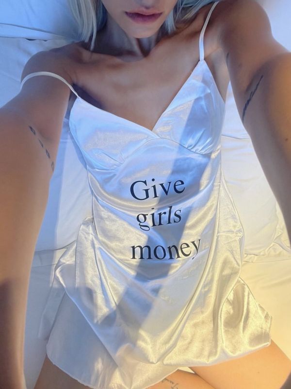 Give girls money 