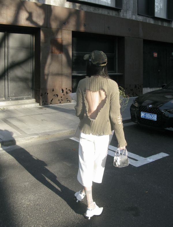 愛心雙面穿毛衣（三色） 