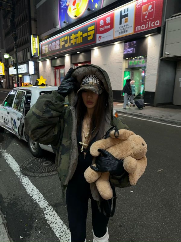 迷彩加厚水洗夾克 