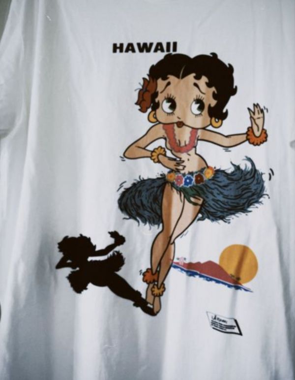 Hawaiʻi Betty Boop！！ 復古夏威夷貝蒂TEE