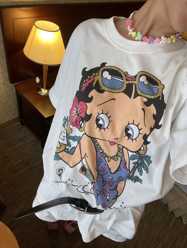 Hawaiʻi Betty Boop！！ 復古夏威夷貝蒂TEE