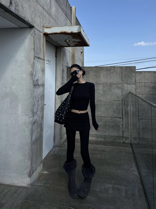 假兩件修身保暖套裝(可單買) 