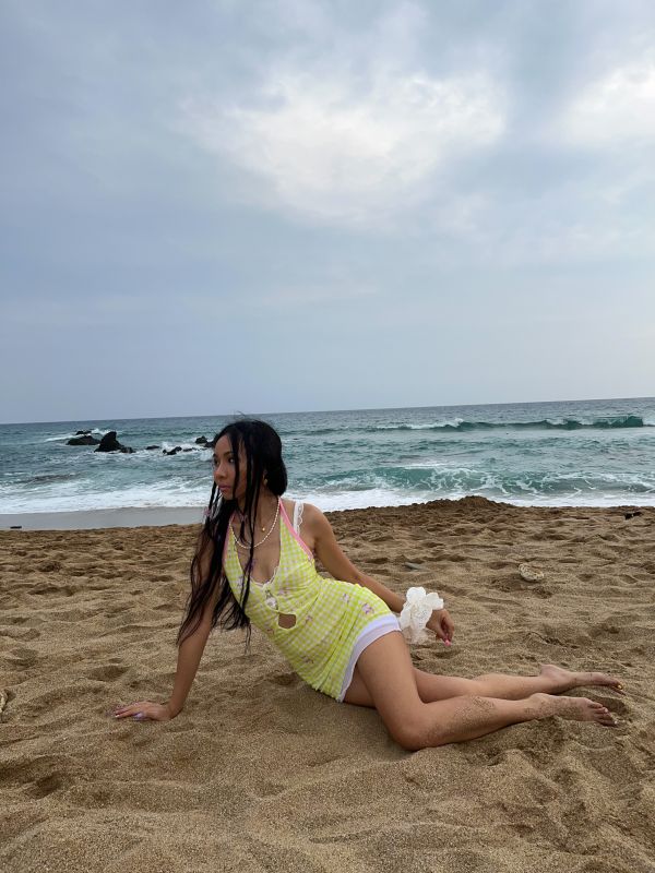 Dolphinnnn Dolphin海豚灣網紗洋裝