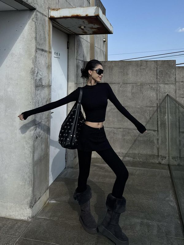 假兩件修身保暖套裝(可單買) 