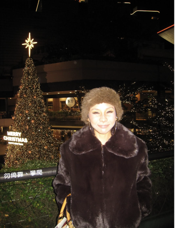 加厚高級皮草短外套（深咖） 