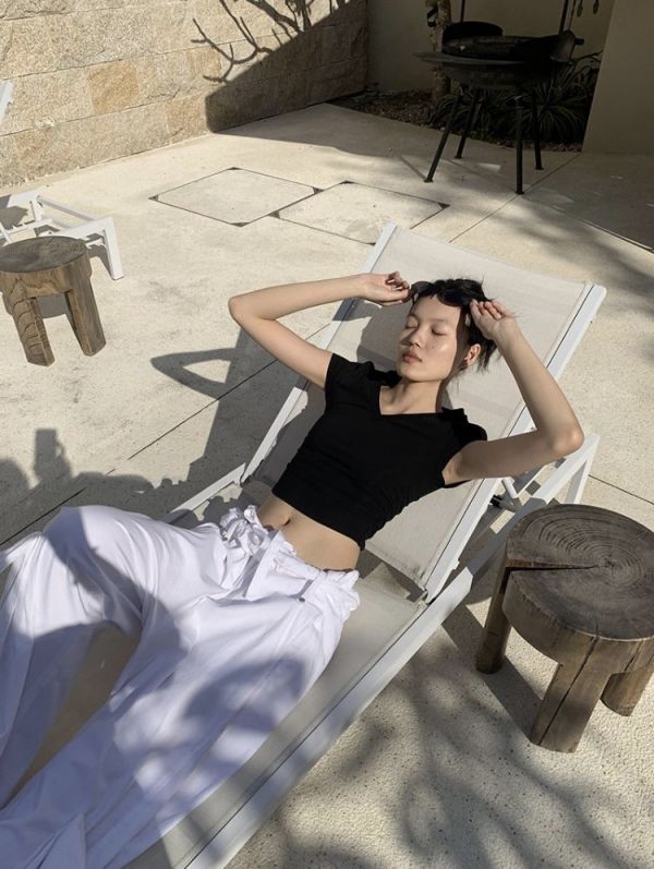 relaxation 垂感拖地美式休閒工裝褲