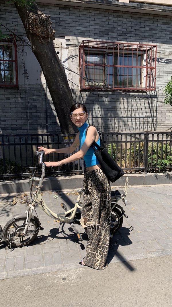 慵懶豹紋 