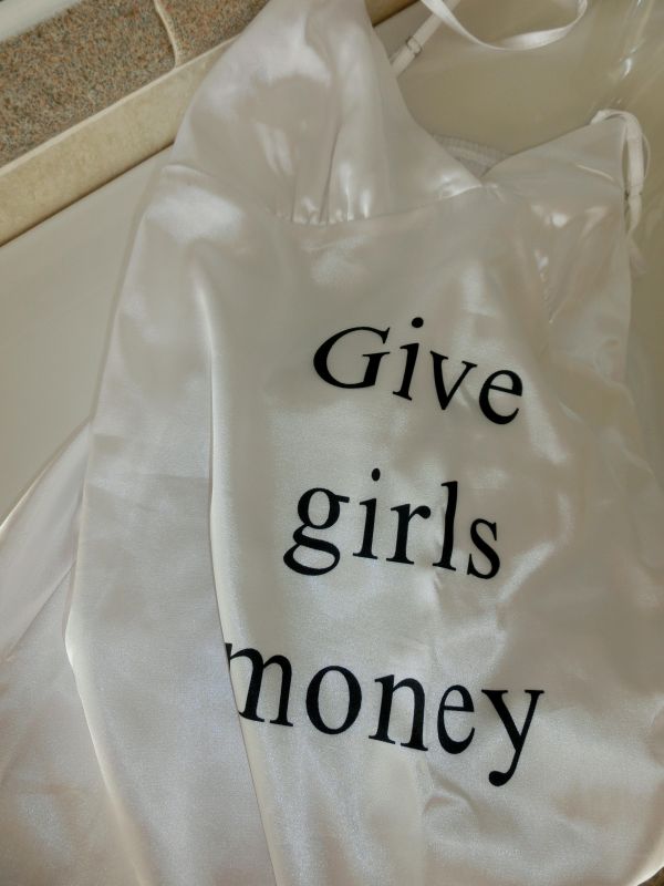 Give girls money 