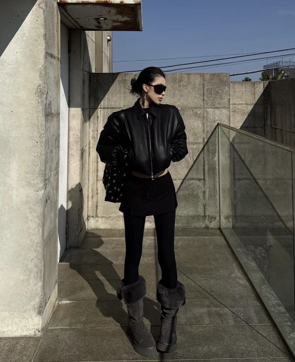 假兩件修身保暖套裝(可單買) 