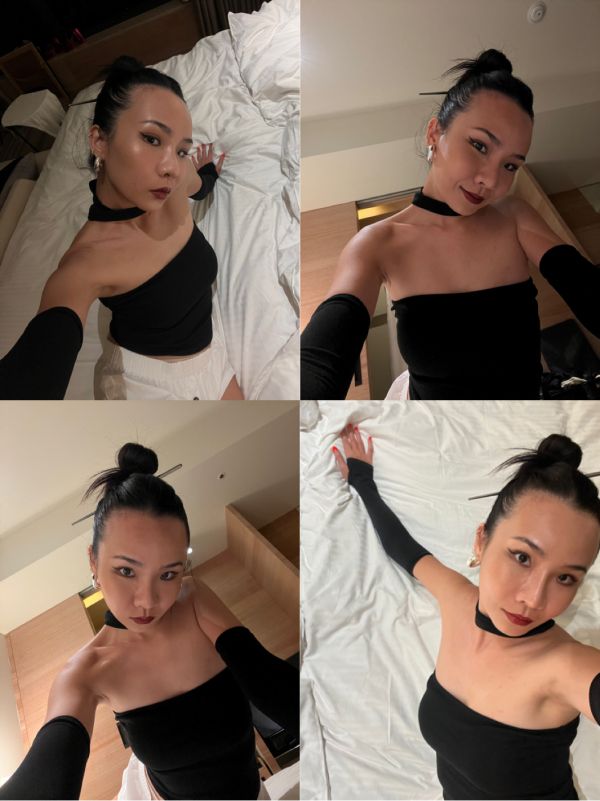 日式平口繞脖上衣 日式平口繞脖上衣