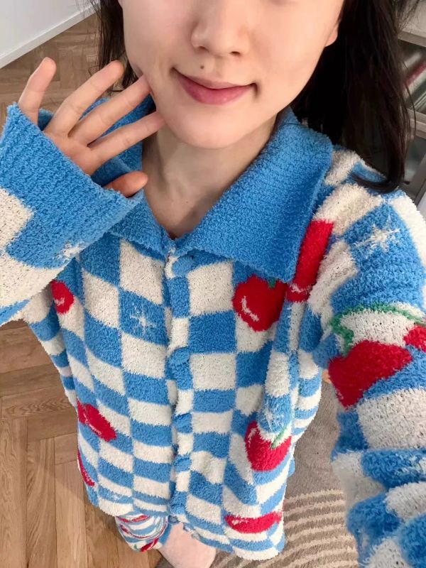 櫻桃珊瑚絨套組 
