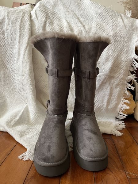 瞬間長腿氣質雪靴 