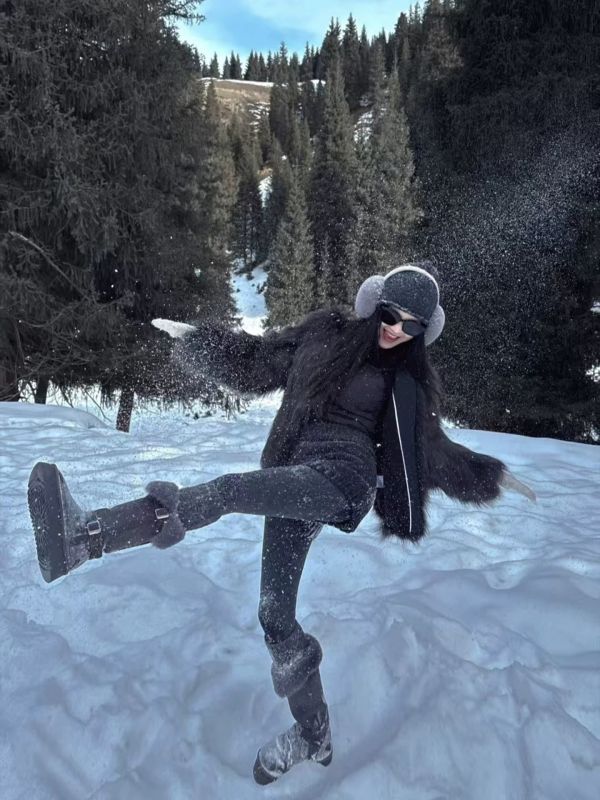 瞬間長腿氣質雪靴 