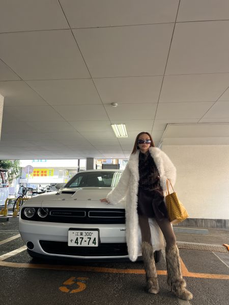 訂做款 時髦毛毛金屬跟靴 