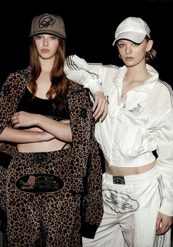 BADblood美式豹紋尼龍防風套裝 