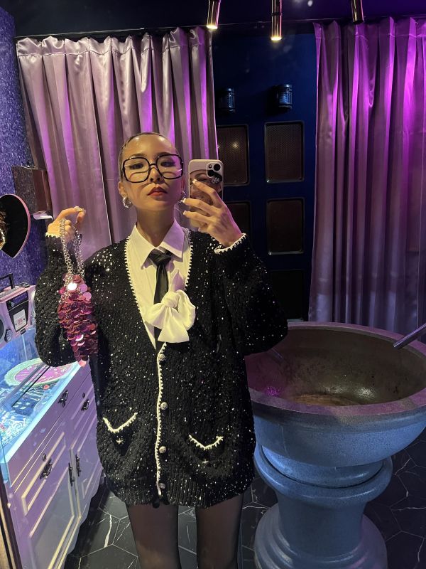 美人魚閃亮手工包 
