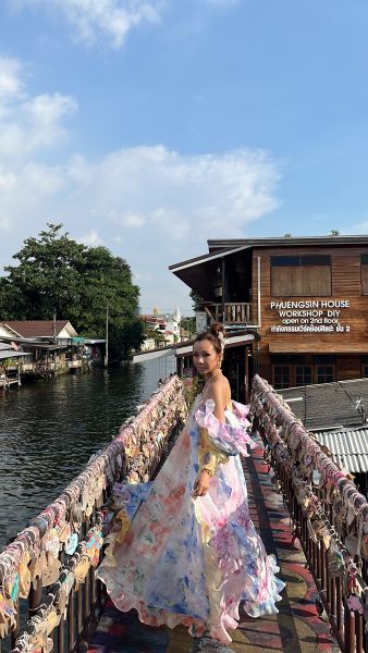 遺落人間的仙女 海島度假生日仙女洋裝
