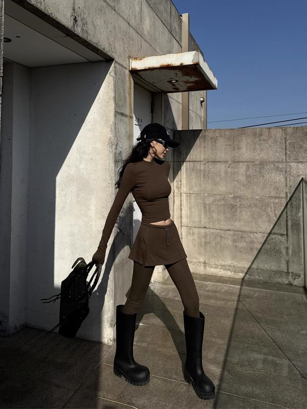 假兩件修身保暖套裝(可單買) 