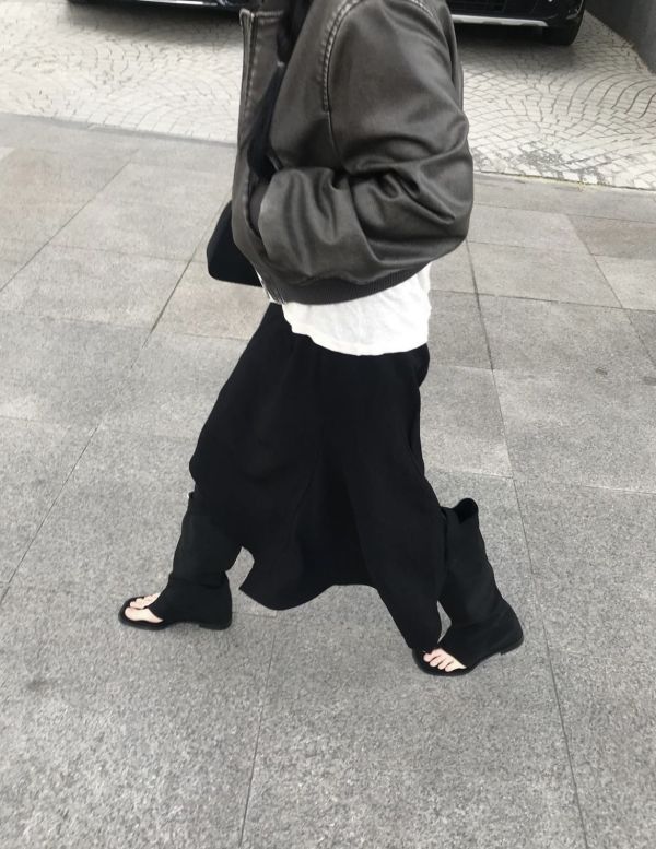 韓風麂皮個性涼鞋 