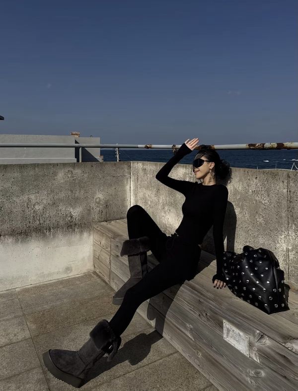 假兩件修身保暖套裝(可單買) 