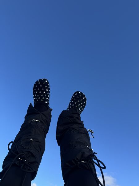 羽絨澎澎保暖造型腿套 