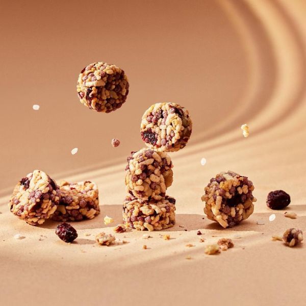 彌月禮盒－綻放實心米香（實心蛋捲4入x2+爽脆盒15入／盒） 