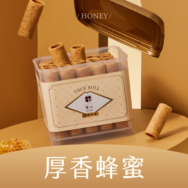 粉漾祝福雙倍蛋捲(粹蛋捲40入x1+實心蛋捲x2+彌月帆布袋(粉) x1) 
