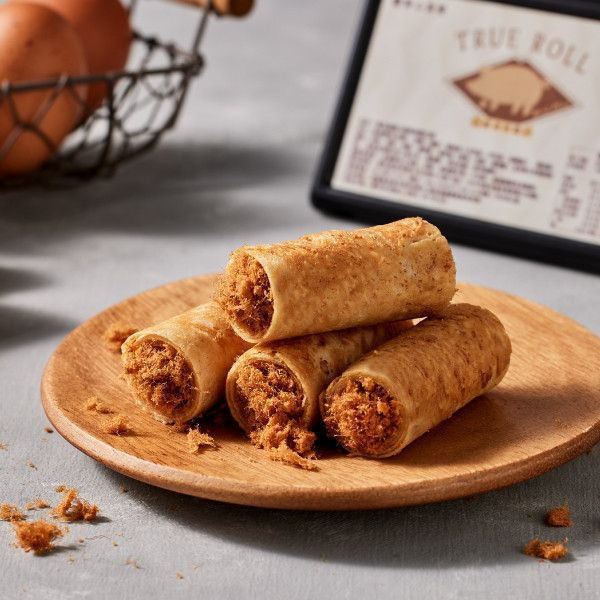 【過年禮盒】瑞駿臻選五韻禮盒（粹蛋捲32入x1+實心蛋捲4入x4） 