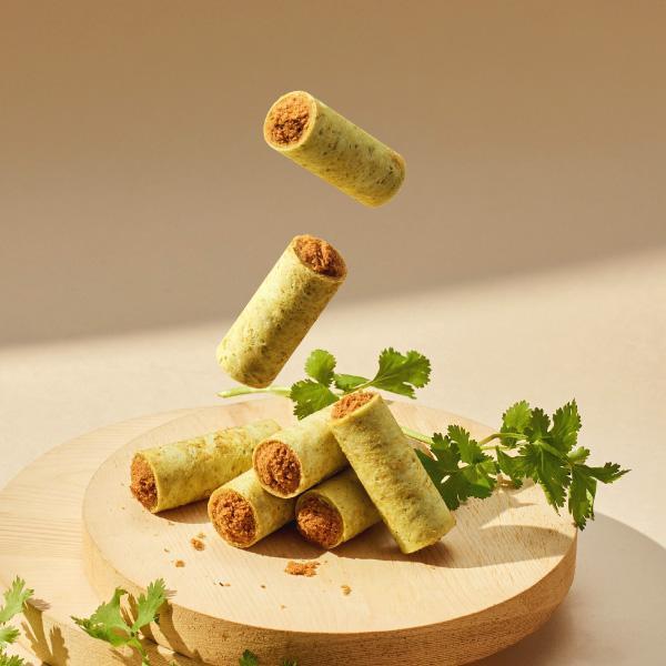 香菜肉鬆－肉鬆鹹香出眾，襯托香菜鮮味 