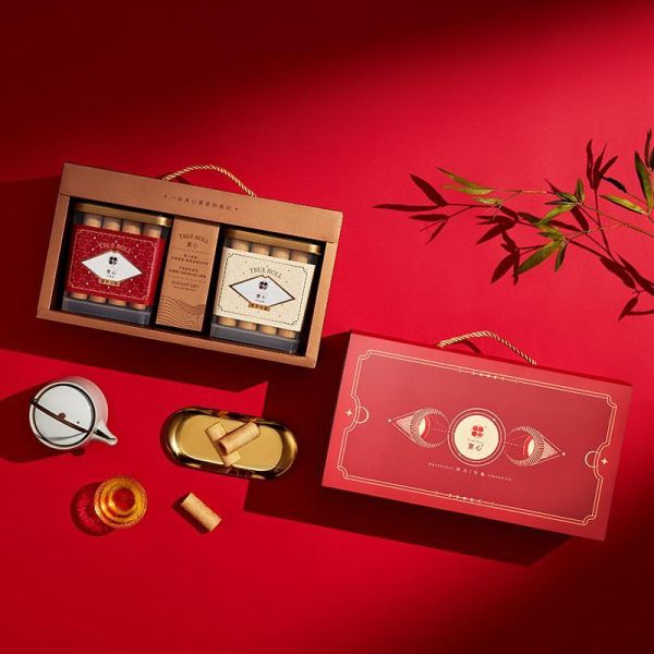 【中秋禮盒】同月粹蛋捲禮盒（粹蛋捲32入x2） 