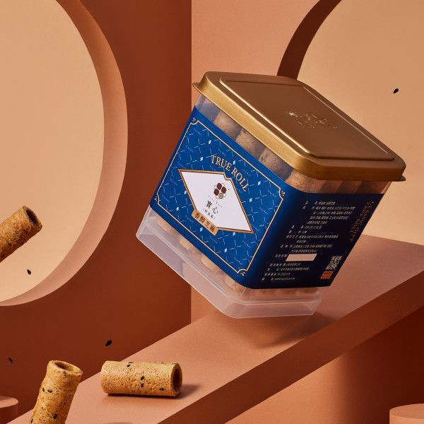 【過年禮盒】瑞駿雙蛋捲禮盒（粹蛋捲32入x1+實心蛋捲4入x2） 