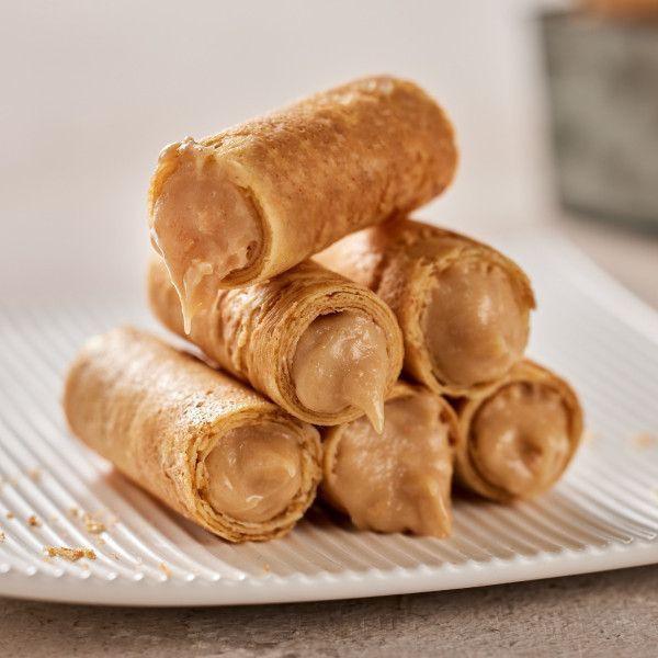 【中秋禮盒】同月實心米香禮盒（實心蛋捲4入x2+爽脆盒15入／盒） 