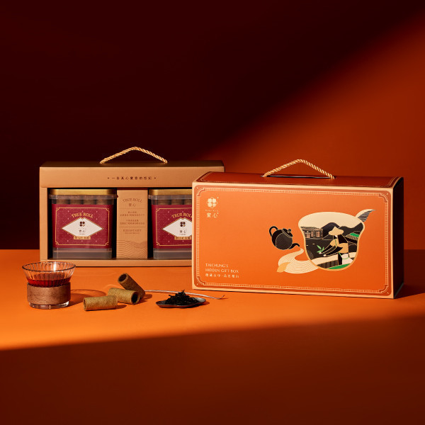 雲捲茶香粹蛋捲禮盒（粹蛋捲32入x2） 