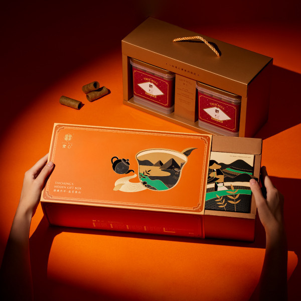 雲捲茶香粹蛋捲禮盒（粹蛋捲32入x2） 