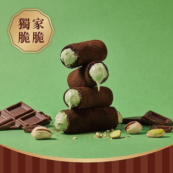 杜拜巧克力－雙倍苦甜可可，開心果濃香滑順 