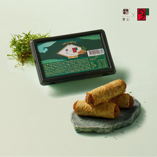 【高岡屋聯名】金鯉臻選五韻禮盒（粹蛋捲32入x1+實心蛋捲4入x4） 