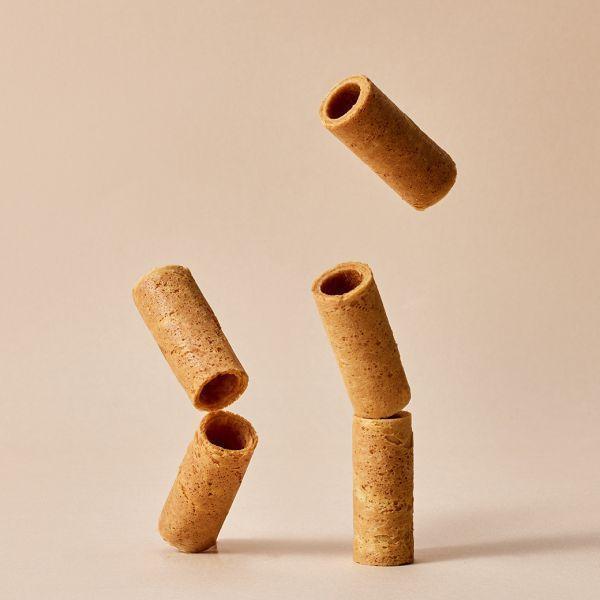 【限時免運】熱銷必買組（粹蛋捲32入x4+實心蛋捲x4） 