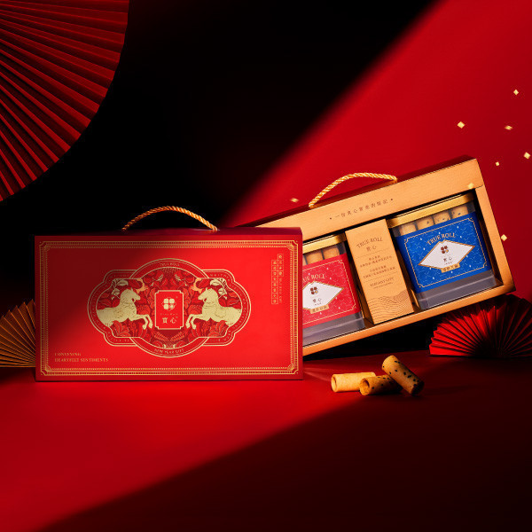 【過年禮盒】瑞駿粹蛋捲禮盒（粹蛋捲32入x2） 