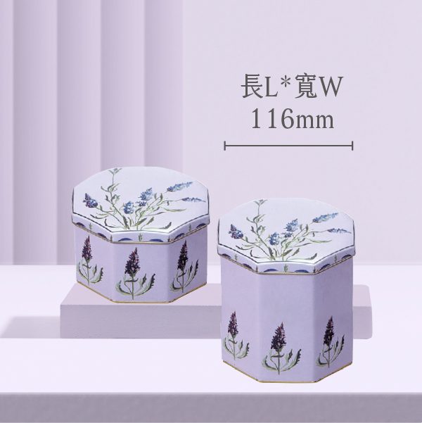 C01 Tin Octagonal- Length 116mm-A Professional Tin Box Manufacturer Tinplate, Candy Box, Gift Box, Cookie & Biscuit Tin, Tea Tin Box, Food Tin Box, Mint Tin Box, Handmade Soap Box, popcorn tin, Wedding Cookie Tin, Mass tin customization , Minimum tin customization