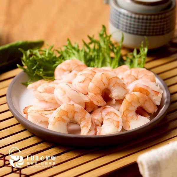 生態養殖無膨發安開背白蝦仁 生態養殖白蝦仁
Fun心鮮蝦