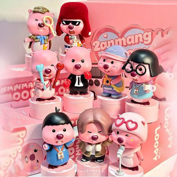 Loopy在演藝圈打工印章 盲盒, 公仔,