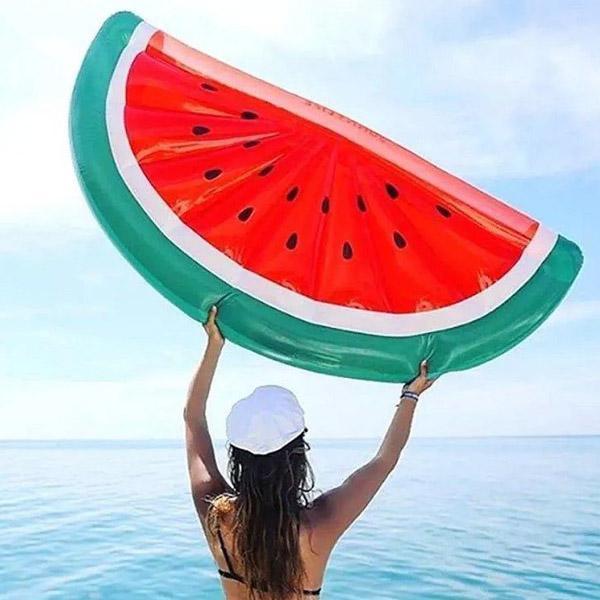 YF18470 - 西瓜浮床 (特價) 夏季專區,坐圈/泳圈/手臂圈/浮板/浮床,